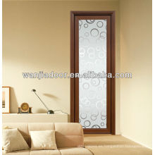 Fábrica de foshan wanjia diseños de puertas de dormitorio simples